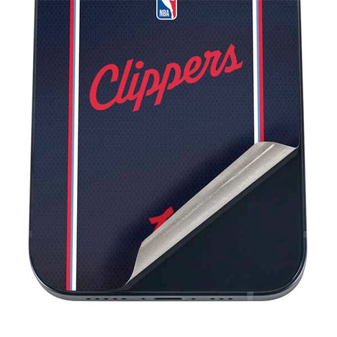 NBA LA Clippers Jersey iPhone 16 Plus Skin